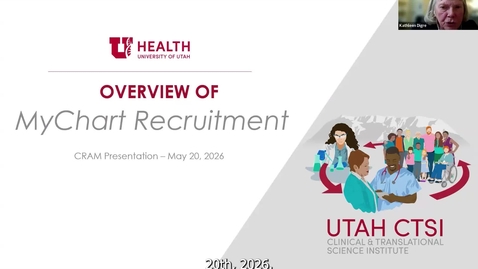 Thumbnail for Overview of MyChart Recruitment