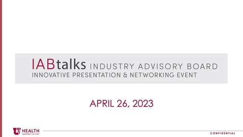 Thumbnail for entry IAB Talks April 26, 2023