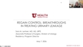 Breakthroughs in Treating Urinary Leakage with Dr. Sara Lenherr