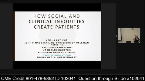 Thumbnail for How Social and Clinical Inequities Create Patients