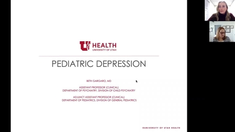 Thumbnail for Pediatric Depression