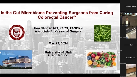 Thumbnail for 5-22-2024 Is the Gut Microbiome Preventing Surgeons from Curing Colorectal Cancer?