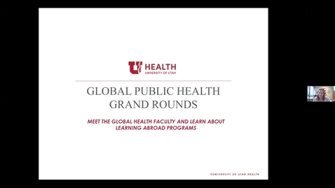 Thumbnail for entry Global Public Health Grand Rounds 09-28-21