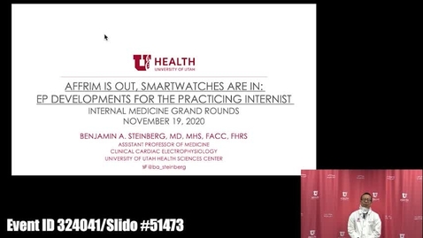 Thumbnail for AFFIRM is out, Smartwatches are in: EP Development for the Practicing Internist