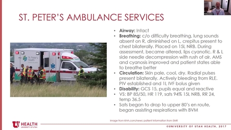 Thumbnail for Airway Considerations for Trauma with Existing Airway Disease