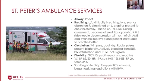 Thumbnail for entry Airway Considerations for Trauma with Existing Airway Disease