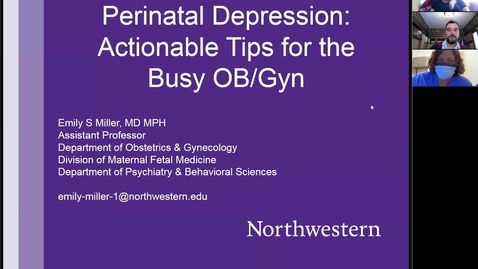 Thumbnail for Perinatal depression: Actionable tips for the busy OB/GYN