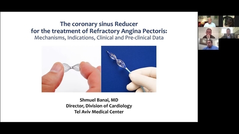 Thumbnail for The coronary sinus reducer for the treatment of refractory angina pectoris