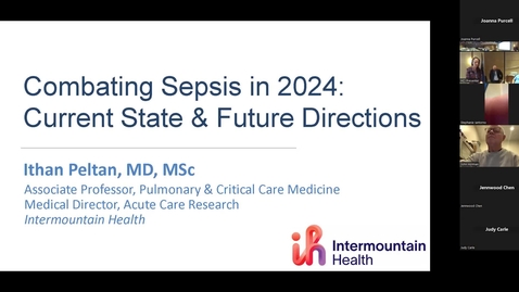 Thumbnail for 2-7-2024 Combating Sepsis in 2024: Current State and Future Prospects