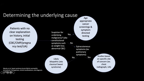 Thumbnail for 12/17/2021 Dermatology in Underserved Populations: characterizing the problem and an introduction to a few of our department's solutions.