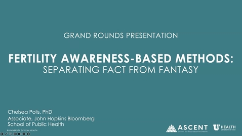 Thumbnail for Fertility awareness-based methods: Separating fact from fantasy
