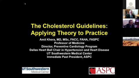 Thumbnail for The cholesterol guidelines: Applying theory to practice