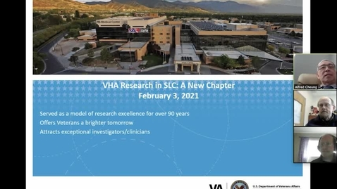 Thumbnail for entry VA Research Update 2021: Moving Forward