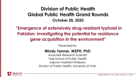 Thumbnail for Drug-Resistant Typhoid in Pakistan