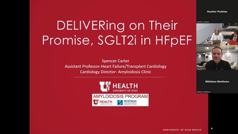 Thumbnail for Delivering on their promise, SGLT2i in HFpEF
