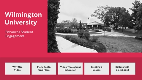 Thumbnail for entry Wilmington University - Interactive