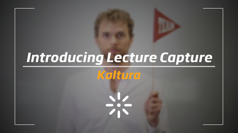Thumbnail for Introducing Lecture Capture
