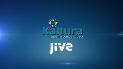 Thumbnail for entry Kaltura Video Plugin for Jive