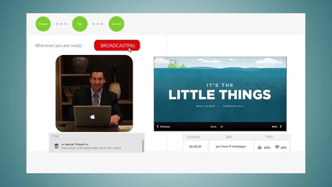 Thumbnail for Kaltura Webcasting and eCDN - Corporate Live Events at Scale