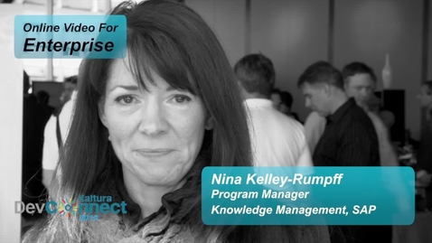 Thumbnail for entry Best Practices to Using Video in Social Enterprises | SAP &amp; Kaltura