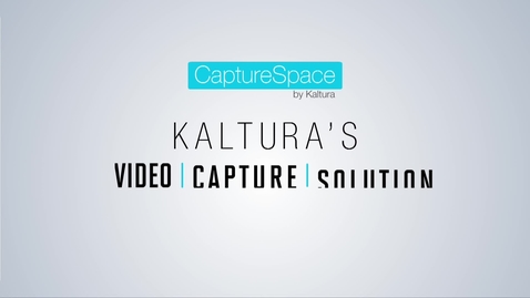 Thumbnail for Kaltura Education Video Solutions