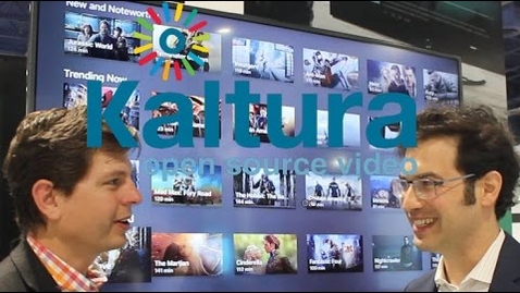 Thumbnail for entry NAB Kaltura Intro Interview with Iddo Shai VP of Product Marketing