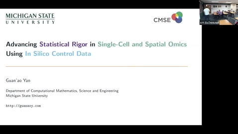 Thumbnail for Colloquium - Guan'ao Yan - April 16, 2026