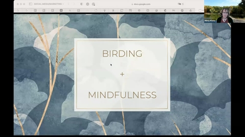 Thumbnail for Birds and Coffee Chat: Mindfulness and Birding