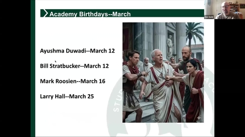 Thumbnail for CHM Academy Fellow Development 3/2/2026