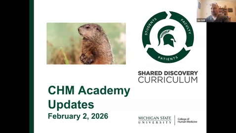 Thumbnail for CHM Academy Fellow Development 2/2/2026