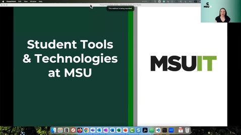 Thumbnail for Student Tools &amp; Tech at MSU