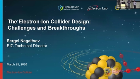 Thumbnail for Nuclear Science Seminar - Sergei Nagaitsev