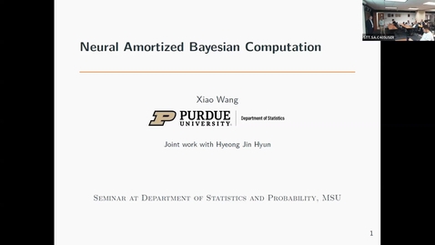 Thumbnail for Colloquium - Xiao Wang - March 26, 2026