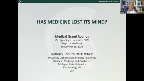 Thumbnail for Has Medicine Lost Its Mind? - September 23, 2025