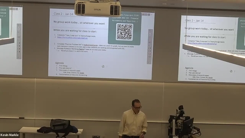 Thumbnail for Class 2 - Jan 14