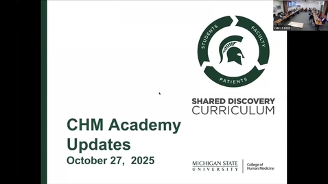 Thumbnail for CHM Academy Fellow Development 10/27/2025