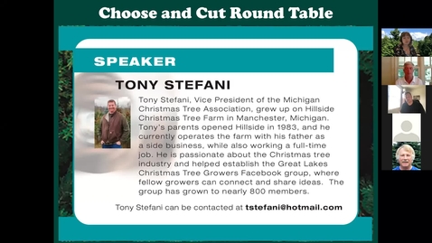 Thumbnail for Choose and Cut Grower Round Table