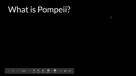 Thumbnail for Lecture 12.1  Pompeii: Households, Food &amp; Drink