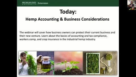 Thumbnail for Business Considerations for Industrial Hemp