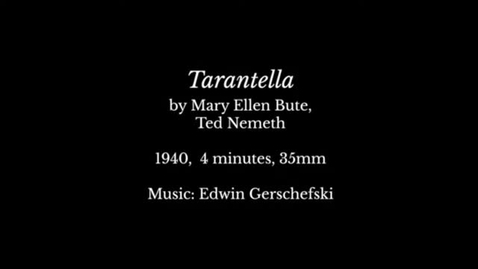 Thumbnail for Tarantella (Mary Ellen Bute, USA, 1940, 5’).mp4