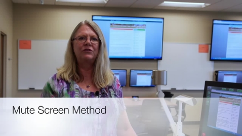 Thumbnail for Mute Blank Screens