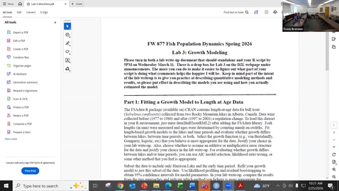 Thumbnail for Feb 25, 2026: Fish Population Dynamics