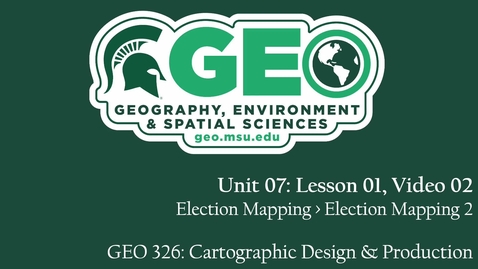 Thumbnail for GEO 326, Video Lecture: Unit 07, Lesson 01, Video 02