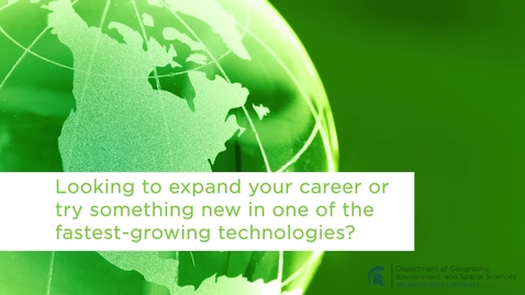 Thumbnail for onGEO: What do students say about our Professional Certificate in GIS?