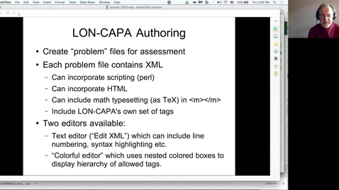 Thumbnail for Assessment with LON-CAPA (06.08.23)