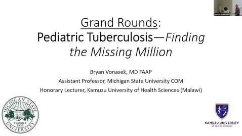 Thumbnail for Pediatric Tuberculosis - Finding the Missing Million