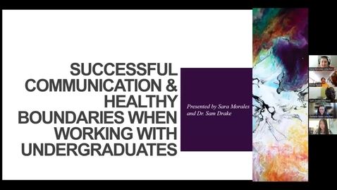 Thumbnail for Successful Communication and Healthy Boundaries