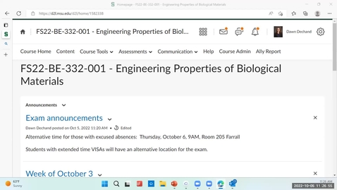 Thumbnail for BE 332 October 5