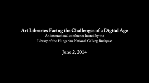 Thumbnail for Making the Black Hole Grey: Implementing the NYARC Web Archiving Program of Specialist Art Resources