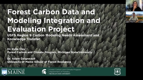 Thumbnail for Forest Carbon Data and Modeling Integration and Evaluation Project